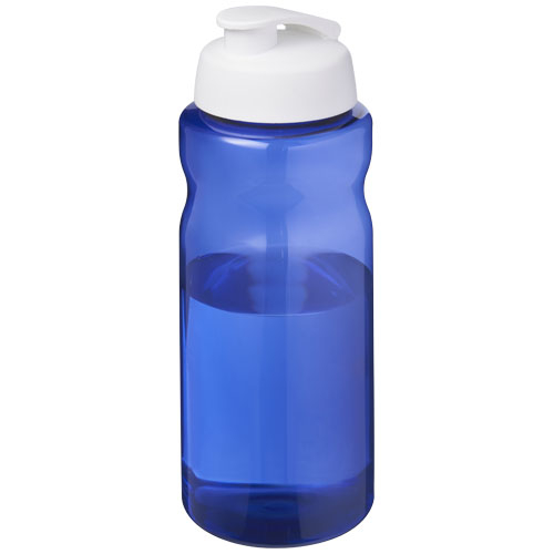 Bidon publicitaire 1L Ocean Plastic H2O Active® Bleu et Blanc